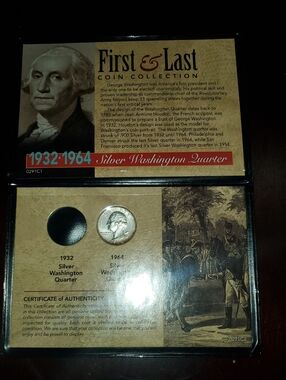 Silver Washington Quarter Collectible Set (1932-1964)